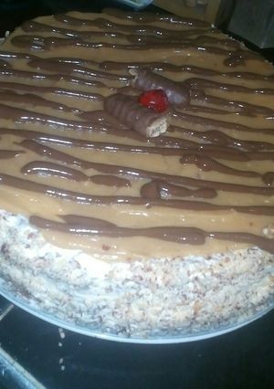 صورة لوصفة كيك الكراميل