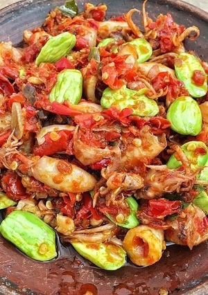 Foto resep Sambel cumi pete