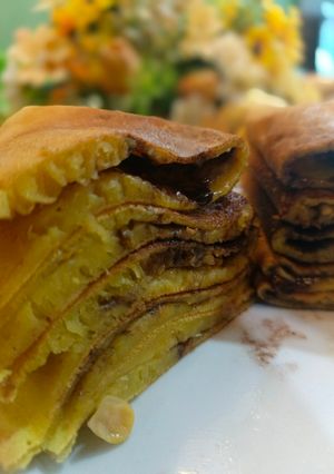 Gambar Apam Balik Coklat Jagung