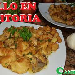 Una foto de Pollo en pepitoria