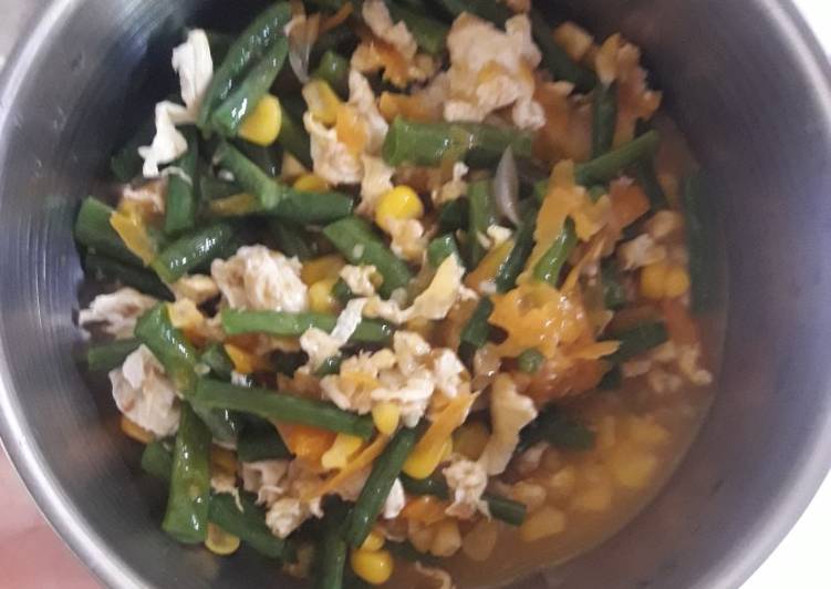 Resep Oseng- oseng kacang panjang, jagung dan wortel, Bikin Ngiler