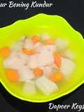 Sayur Bening Kundur
