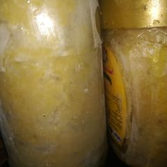Lehsan adrak paste A picture of Lehsan adrak paste.
