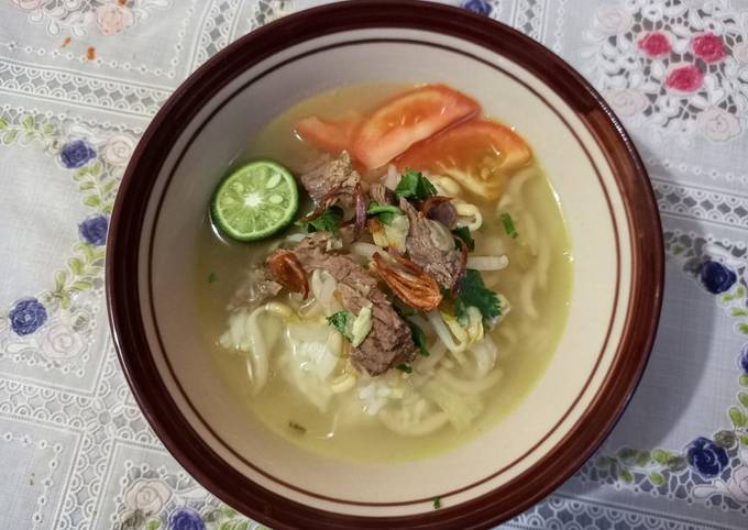 Mudah Banget Memasak Resep Soto Daging Bening