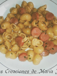 Una foto de Pasta al café