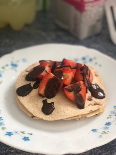 Una foto de Tortitas o pancakes de avena