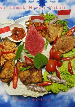 Foto resep Nasi Lemak Merah Putih ⛳