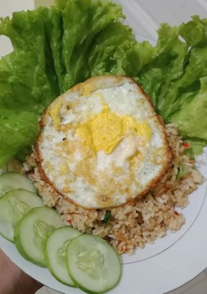 Foto resep Nasi goreng kampung simple