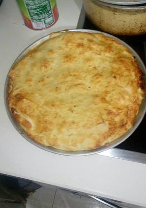 Una foto de Tarta de pollo fácil y baratita