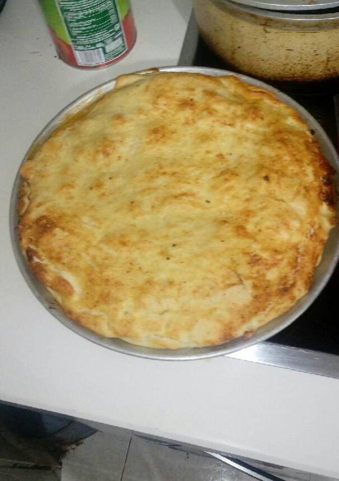 Una foto de Tarta de pollo fácil y baratita