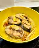 Cá thu chiên không tanh