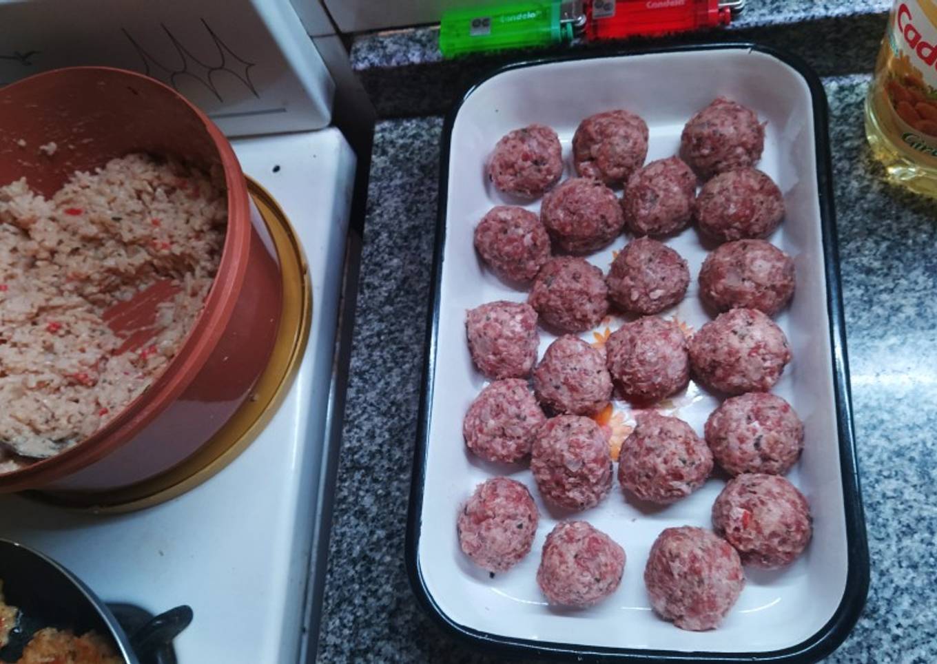 Albóndigas de carne picada