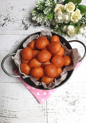 Foto resep Bola ubi kopong (3 bahan)