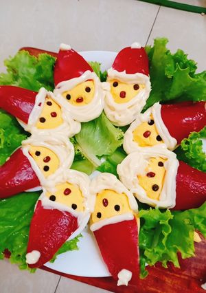 Hình của món Salad trứng.
