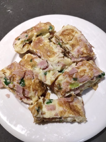 Easy Steps Make Recipes Ham and Eggs the Delicious Delicious.