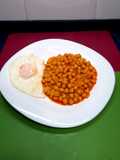 Garbanzos fritos con pimentón