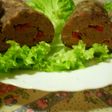 Pan de carne relleno con pimiento