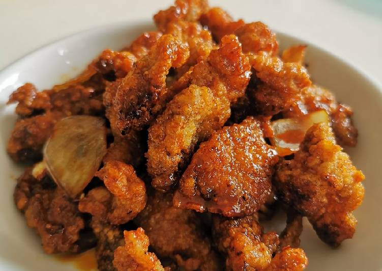 Babi Tepung Saos Mentega