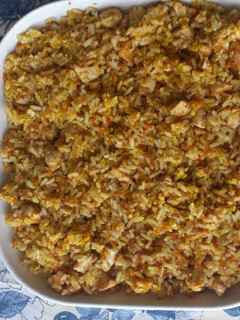 Una foto de Arroz frito