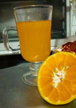 Foto resep Jeruk hangat madu sederhana