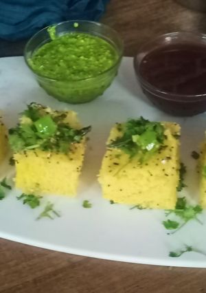 ઇન્સ્ટન્ટ ખમણ ઢોકળા (Instant Khaman Dhokla Recipe In Gujarati) રેસીપી મુખ્ય ફોટો