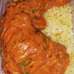 Chicken biriyani A picture of Chicken biriyani.