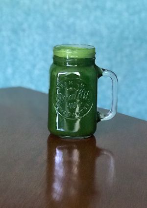 Una foto de Jugo Verde para la buena digestión