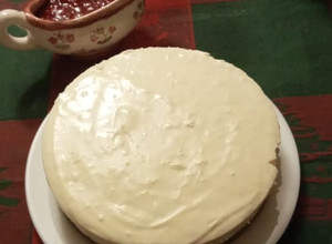 Una foto de Cheesecake con frutos rojos (sin horno)