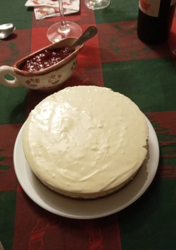 Una foto de Cheesecake con frutos rojos (sin horno)