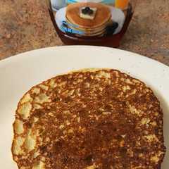 Una foto de Pancakes de Harina de Almendras, Harina de Coco, Avena y maní