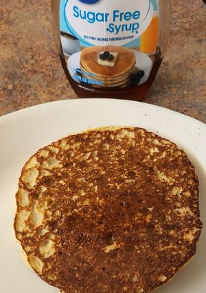Una foto de Pancakes de Harina de Almendras, Harina de Coco, Avena y maní