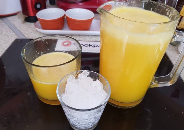 Recipe of Super Quick Homemade My Orange Lemon and Honey Juice. 😀