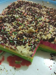 Foto resep Bolu Pelangi