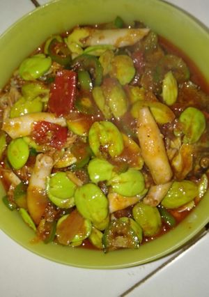Foto resep Asin Cumi vs Peteuy dapur bunda Shafa Haffizh 😊😊