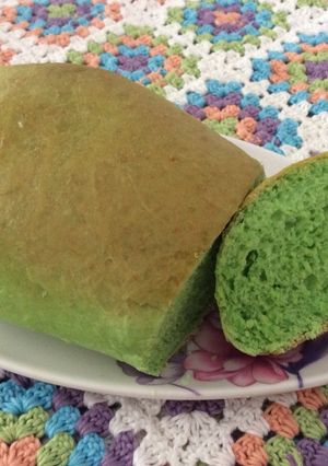 Foto resep Roti Tawar Pandan