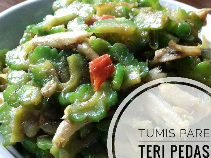 Resep Tumis Pare Teri Pedas yang Lezat