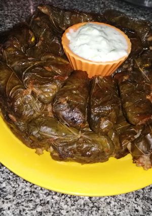 صورة لوصفة محشي ورق عنب