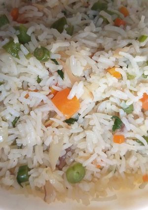 A picture of Vegetable Pulav.