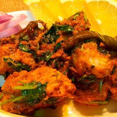 A picture of Lemon chicken -pepper flavoured.
