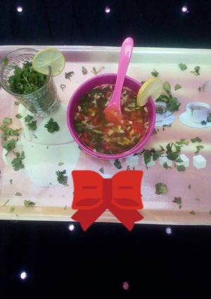 A picture of Them Soup.