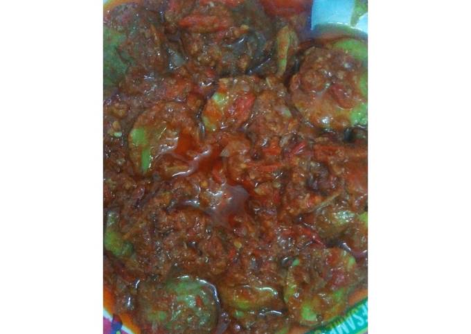 Jengkol balado