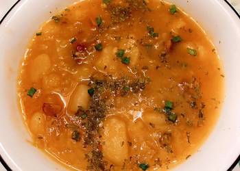 How to Prepare Yummy Potato Leek Lentil Pancetta Soup
