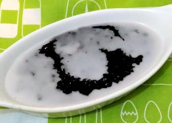 Resep Terbaru Bubur Ketan Hitam Ala Restoran