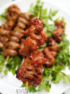 Hình của món Lòng gà nướng muối ớt NCKD.