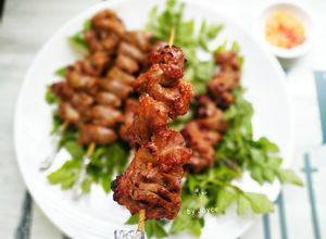 Hình của món Lòng gà nướng muối ớt NCKD.