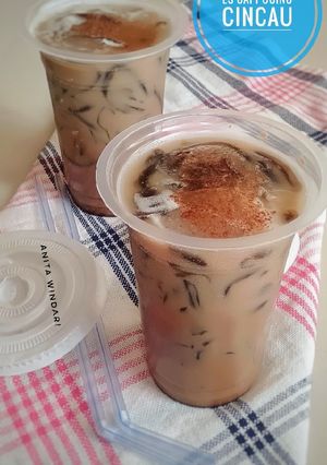 Foto resep Es Cappucino Cincau