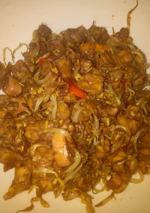 Foto resep Orek Tempe Toge cumi kering