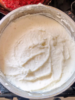 Una foto de Puré cremoso