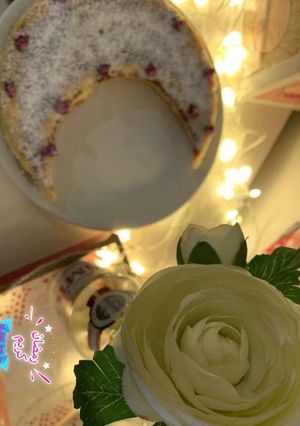 صورة لوصفة تشيز البسبوسة 🌙♥️