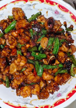 Foto resep Orek Tempe dan Kacang Panjang